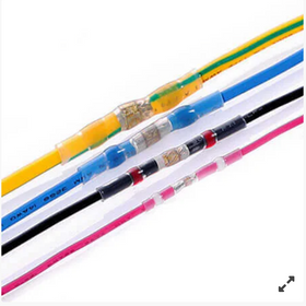 Set 200x conectori, tuburi termocontractibile cu fludor pt fire - 0