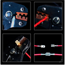 Set cu patent/ cleste si 450 accesorii pentru imbinat fire (papuci, inele)-6