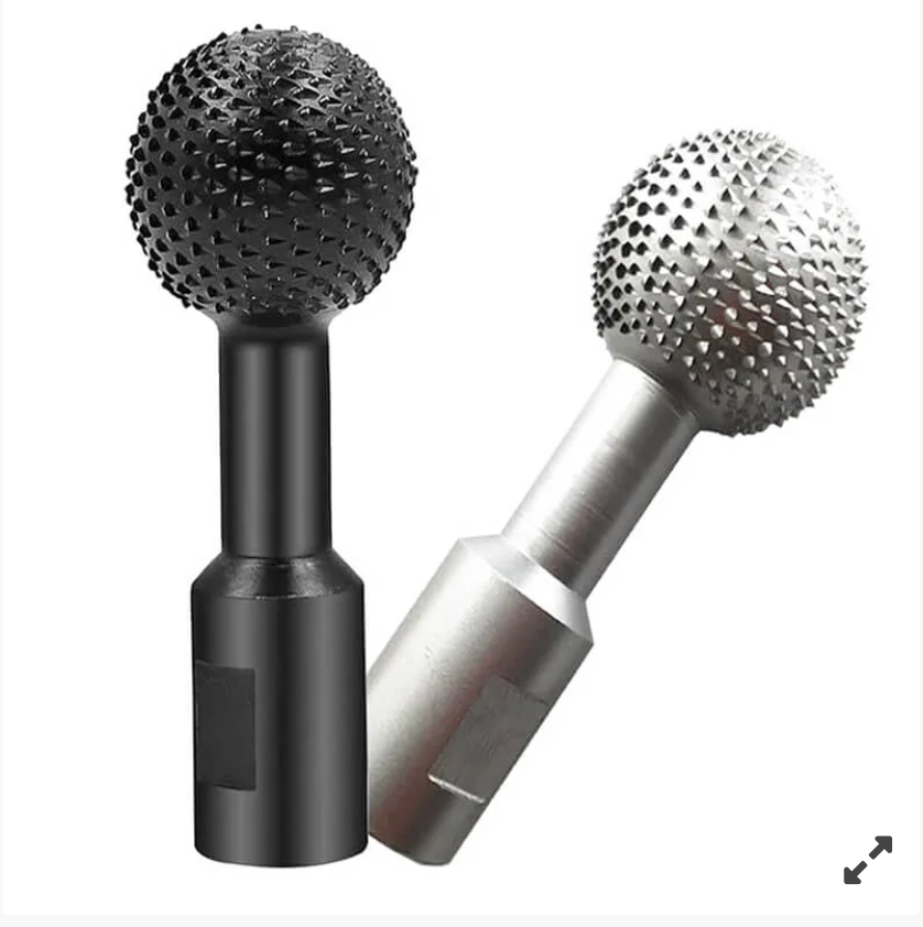 Freza sferica cu raspel, pentru flex/polizor unghiular M14