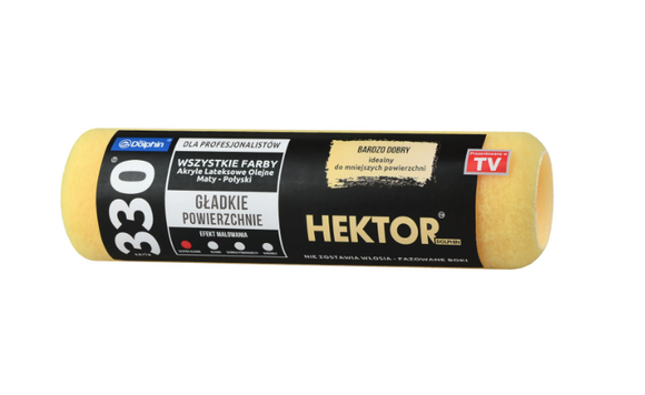 Rulou, trafalet profesional din burete BLUE DOLPHIN HECTOR 180 x 9 mm