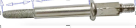 Pila diamantata pentru ascutitorul manual NOU de lant de drujba, 5.6mm