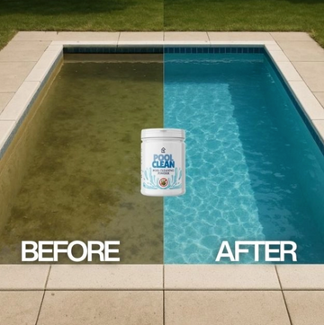Pudră curățare piscine, 250 gr pentru 8 mc apă, PoolClean - 0