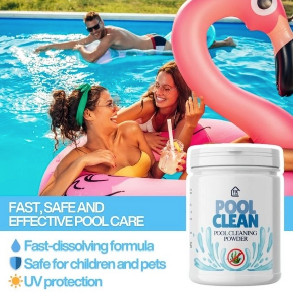 Pudră curățare piscine, 250 gr pentru 8 mc apă, PoolClean