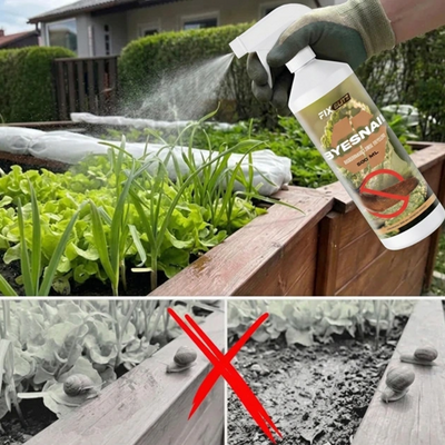 Spray ByeSnail pentru indepartarea melcilor de gradina, 500 ml - 0