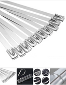 Bride, coliere, soricei din metal pentru prindere si fixare 100 mm x 100 buc-1