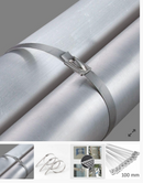 Bride, coliere, soricei din metal pentru prindere si fixare 100 mm x 100 buc-3