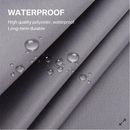 Parasolar de gradina triunghiular, Gri, 3 x 2 metri-3