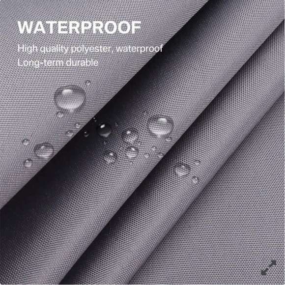 Parasolar de gradina triunghiular, Gri, 3 x 2 metri