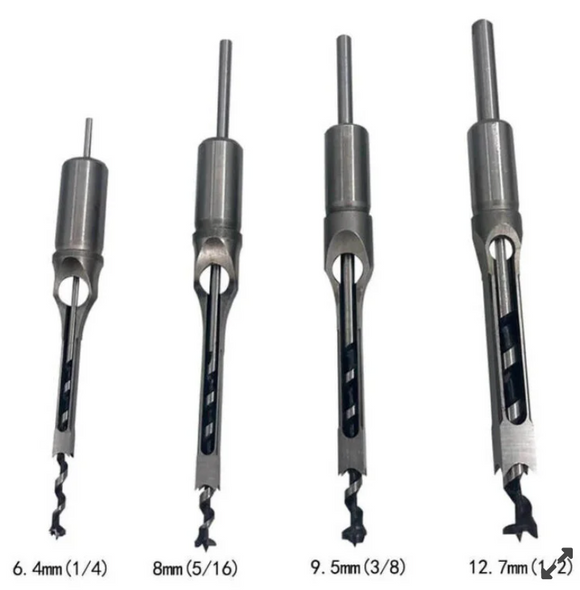 Set 4x burghie de gauri patrate