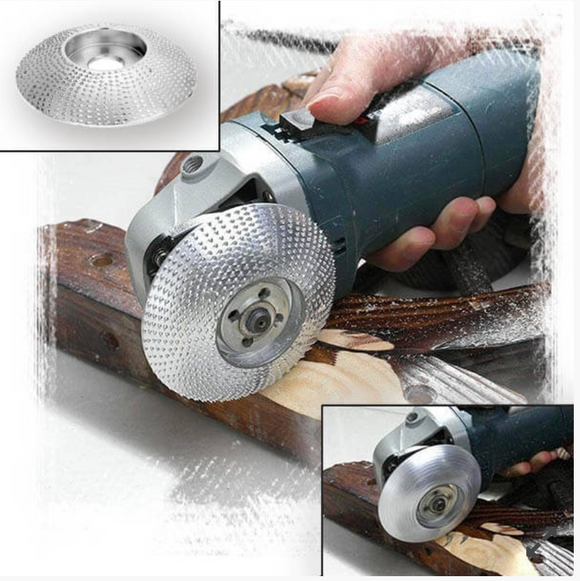 Disc bombat cu raspel pentru polizor unghiular