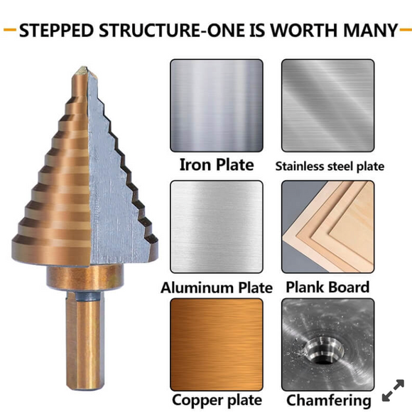 Set 5x burghie in trepte, conice
