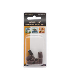 Set 6x cilindri slefuire, 6.35mm, cu ax de 3.1mm - 0