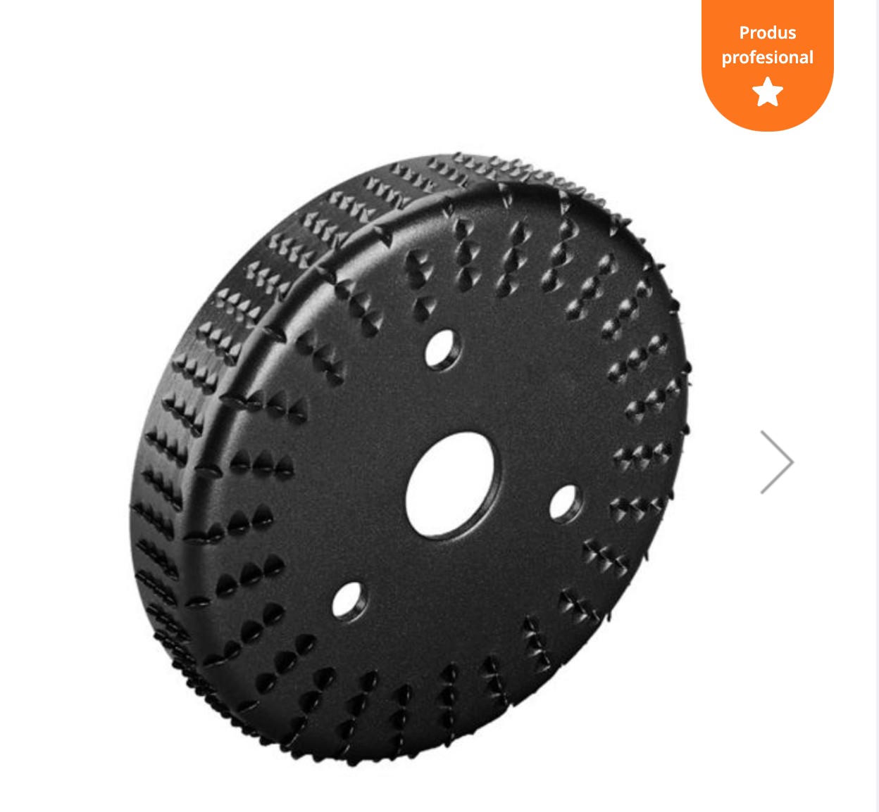 Disc cu raspel pt. slefuire lemn, pt. polizor unghiular, flex 125X20x22.2 mm