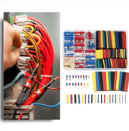 Set x678 buc papuci si tuburi termocontractibili pentru fire