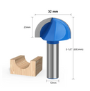 Freza convexa pentru imbinari la ciubar 12x32x60 mm-2