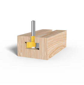 Freza canale in T pentru banda led, montare carlige sau suporti metalici - 0