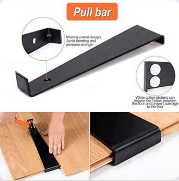 set cu 43 piese pentru montare parchet laminat