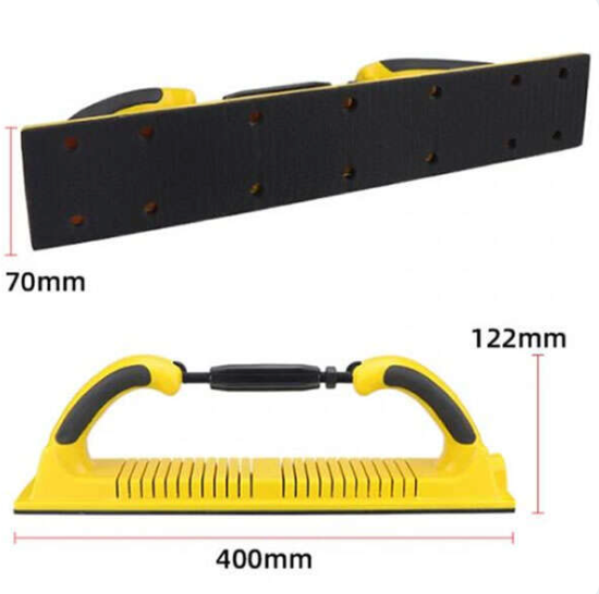 Cala, bloc de slefuire manual, 7 x 40 cm flexibil