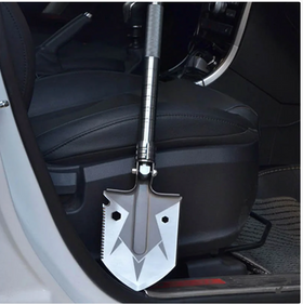 Lopata, cazma multifunctionala, pliabila pentru masina, camping, outdoors, etc. - 0