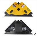 Nivela cu laser vertical, la unghi 90°, cu ventuze si bula-4