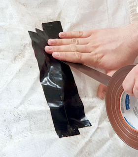 Banda adeziva profesionala BARRACUDA Industrial Blue Dolphin, reparatii - 0