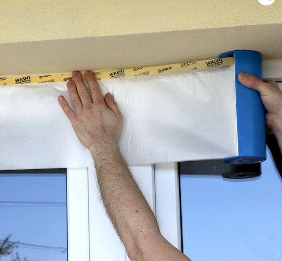 Dispenser profesional cu cutit, pt. folie de protectie cu banda Blue Dolphin