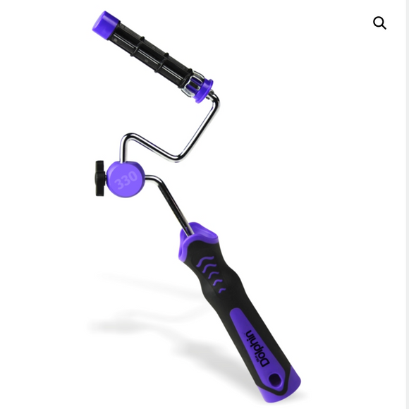 Maner, suport profesional 360º trafalet 10 cm, DolphinRoller, Blue Dolphin