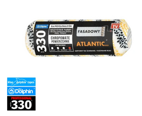 Rulou, trafalet BlueDolphin ATLANTIC FASADE poliamidă 25 cm x 18 mm seria 330 PROFESIONAL - 0