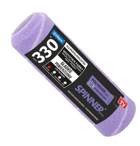 Rulou, trafalet profesional SPINNER POLYESTER BLEND 180 x 13 mm - Blue Dolphin - 0