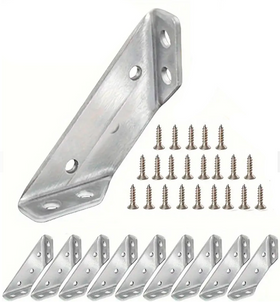 Set 10x suporti trapez pentru fixare la 90, cu suruburi - 0