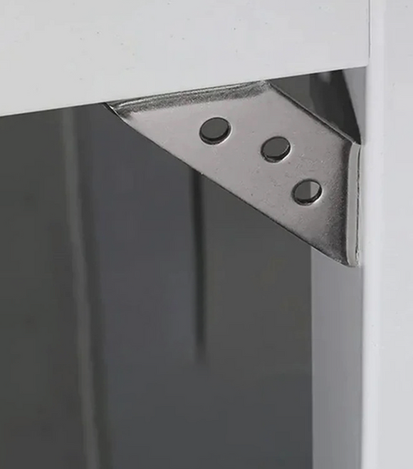 Set 10x suporti trapez pentru fixare la 90, cu suruburi