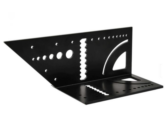 Echer japonez 3D cu vinclu, sablon unghiuri multifunctional