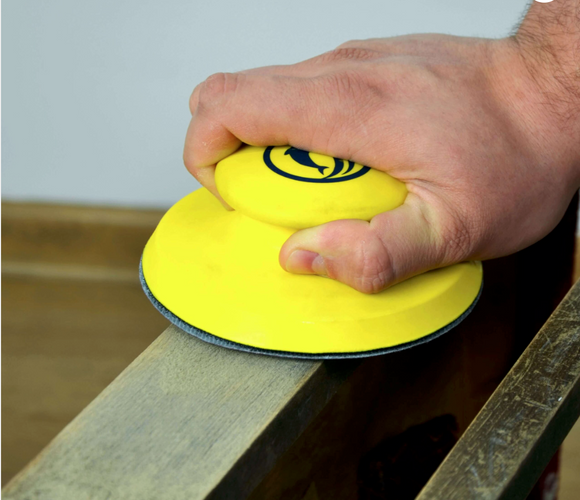 Set cala, slefuitor manual universal ERGONOMIC cu 10x discuri, Blue Dolphin Poland