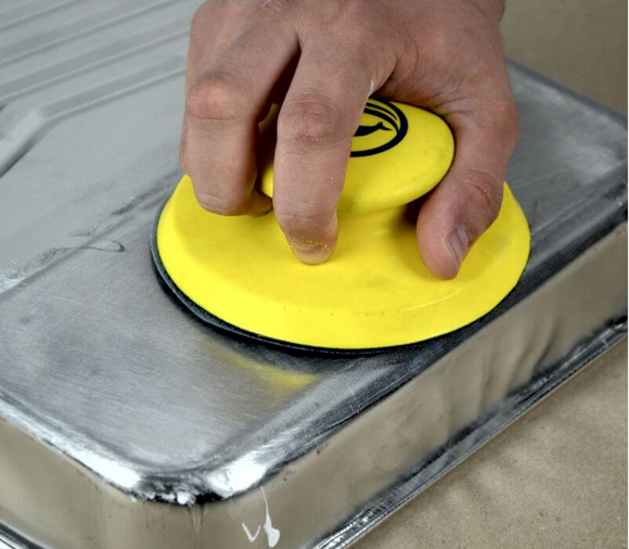 Set cala, slefuitor manual universal ERGONOMIC cu 10x discuri, Blue Dolphin Poland