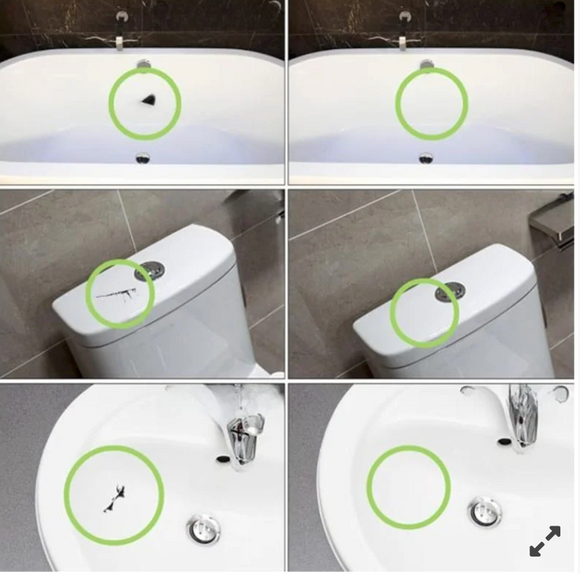 Pasta reparare ceramice, albuie, corpuri sanitare, portelanate, etc. 100 gr