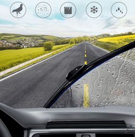 Solutie hidrofoba pentru parbriz sau caroserie, respinge apa si murdaria - 0