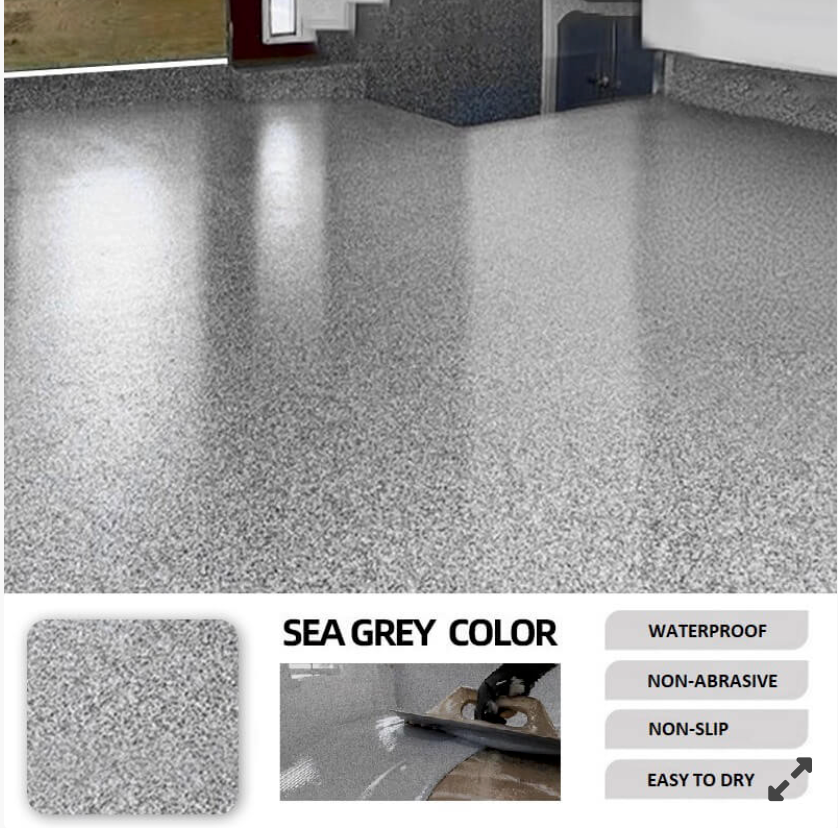 Vopsea epoxidica cu imitatie de granit, GRANITEPOX™, 1 kg, gri deschis