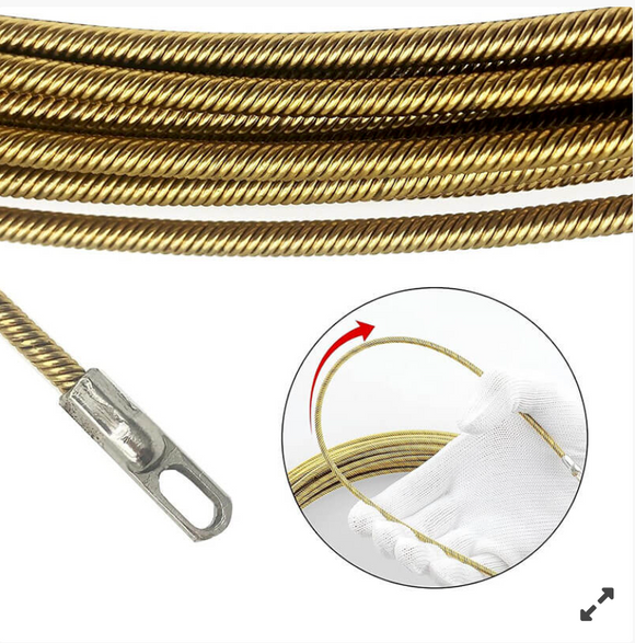 Sarma, sarpe de tras cabluri prin pereti sau tuburi, 15m