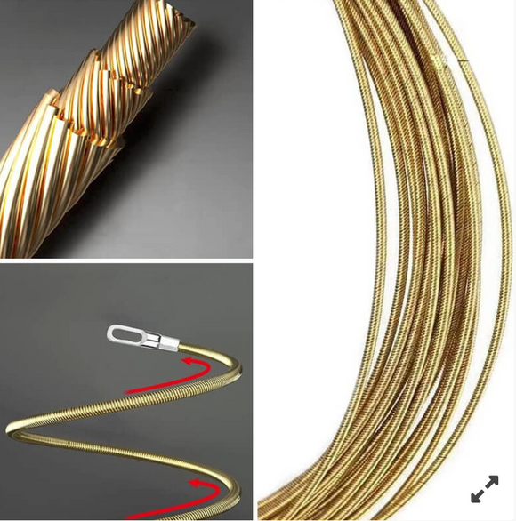 Sarma, sarpe de tras cabluri prin pereti sau tuburi, 15m