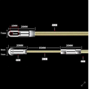 Sarma, sarpe de tras cabluri prin pereti sau tuburi, 15m-10