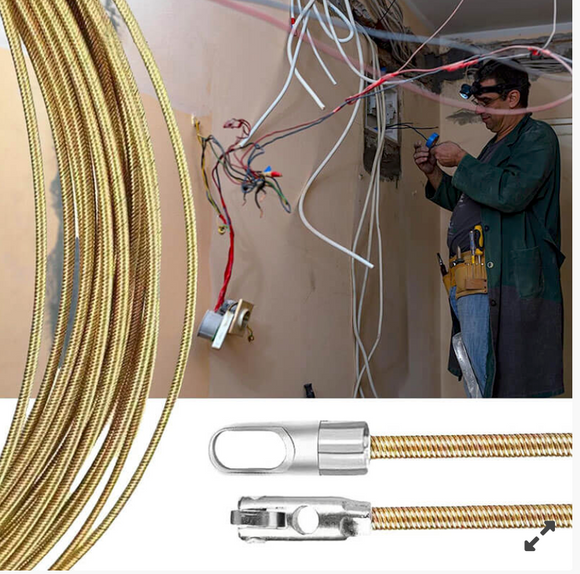 Sarma, sarpe de tras cabluri prin pereti sau tuburi, 15m