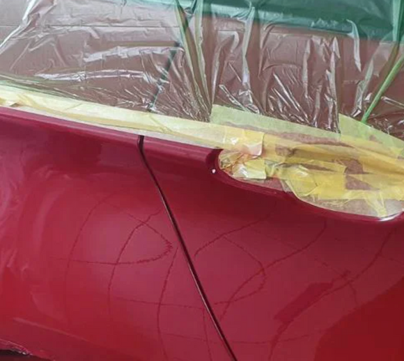 Banda de lac Premium WASHI-XF7 Blue Dolphin, 30mm x 40 m, vopsire auto