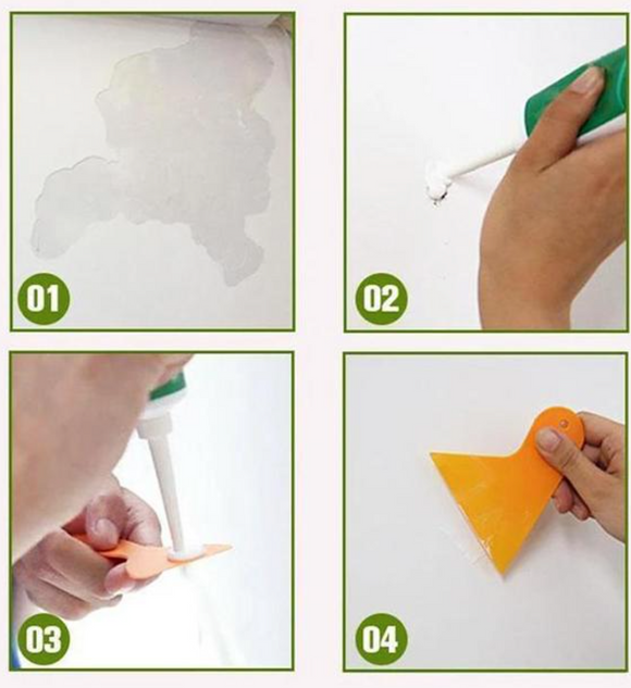 MagicFix pasta de reparatie instant pereti, gata de folosire