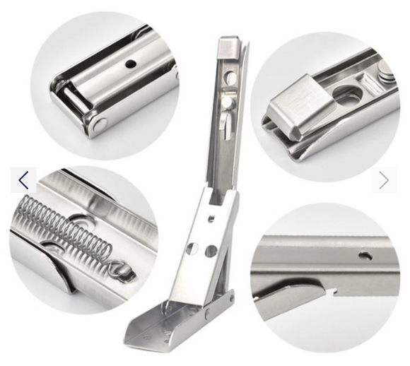 Set 2x console metalice reglabile si pliabile, rabatante pt. polite, rafturi