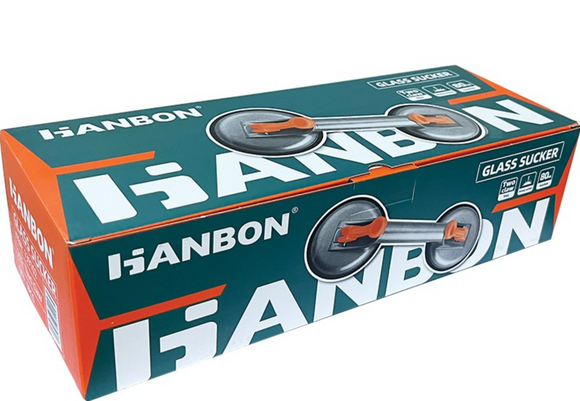 Maner ridicare cu ventuze pentru sticla, gresie, faianta, 2 VENTUZE CAUCIUC NATURAL - 80 KG