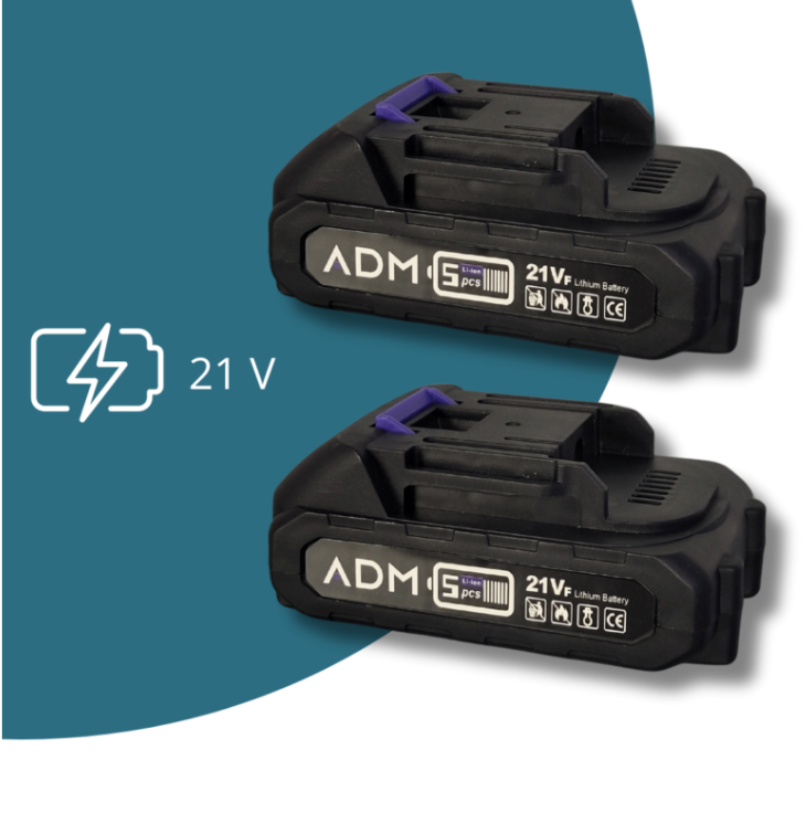 Pistol portabil de vopsit cu 2x acumulatori