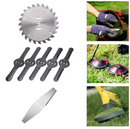 Set lame si disc pentru trimmer de iarba, 7 piese-3