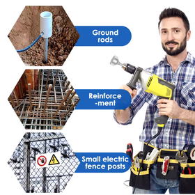 Adaptor pt. rotopercutor SDS Plus ⌀19mm tip cupa, cap de batere țăruși - 0