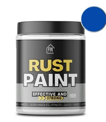 Cumpără albastru Vopsea anti rugina, de aplicat peste rugina (diferite culori), 300 ml