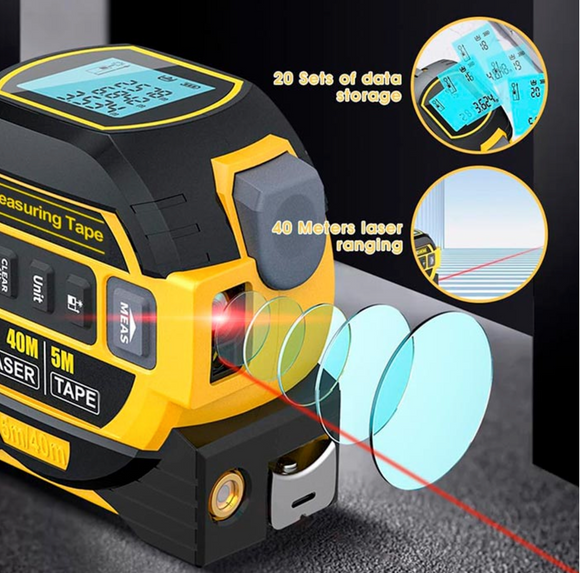 Ruleta inteligenta digitala cu masurare distanta, perimetru, arie, etc.